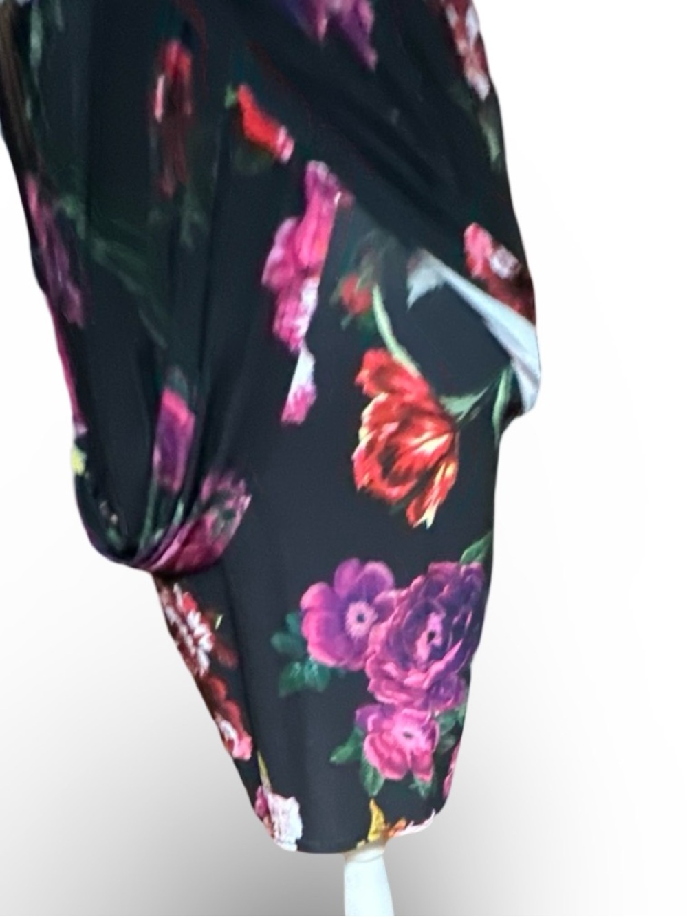 VENUS Floral Halter Neck Tulip Hem Maxi Dress - XS - Picture 14 of 15